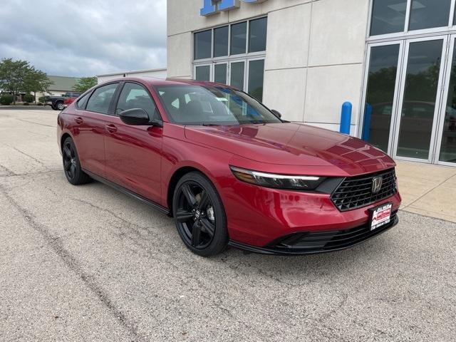 Photo of 2025 Radiant Red Metallic Honda Accord Hybrid