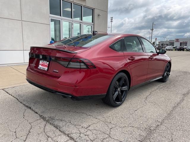 Photo of 2025 Radiant Red Metallic Honda Accord Hybrid