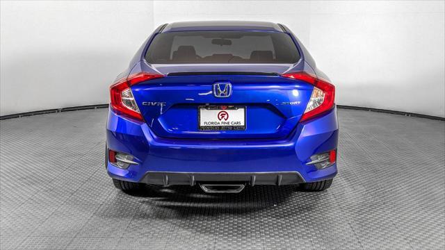 Photo of 2020 Aegean Blue Metallic Honda Civic