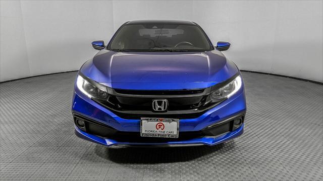 Photo of 2020 Aegean Blue Metallic Honda Civic