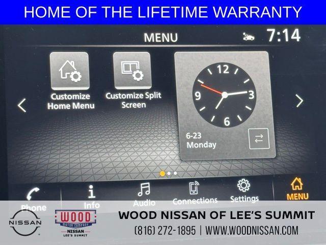 Photo of 2025 Glacier White Nissan Frontier