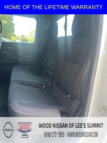 Photo of 2025 Glacier White Nissan Frontier