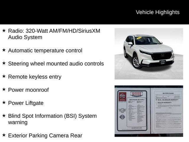 Photo of 2024 Platinum White Pearl Honda CR-V