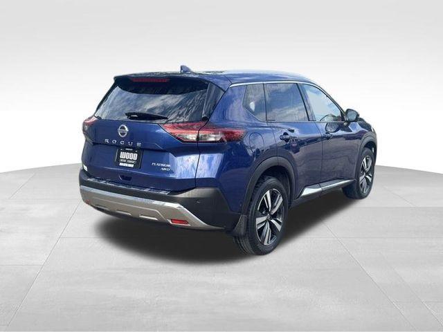 Photo of 2021 Caspian Blue Nissan Rogue