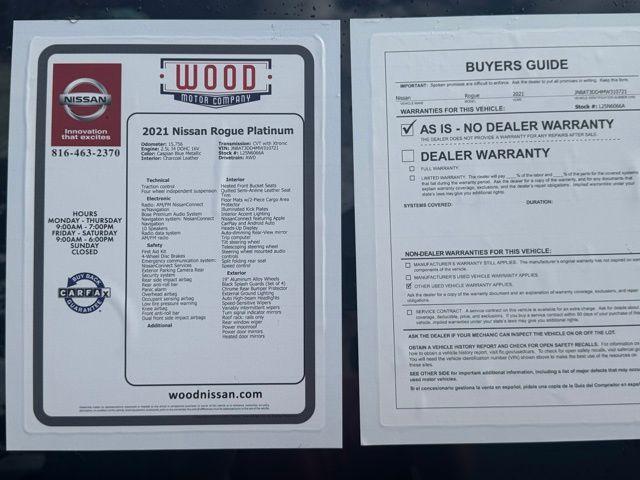 Photo of 2021 Caspian Blue Nissan Rogue