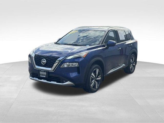 Photo of 2021 Caspian Blue Nissan Rogue