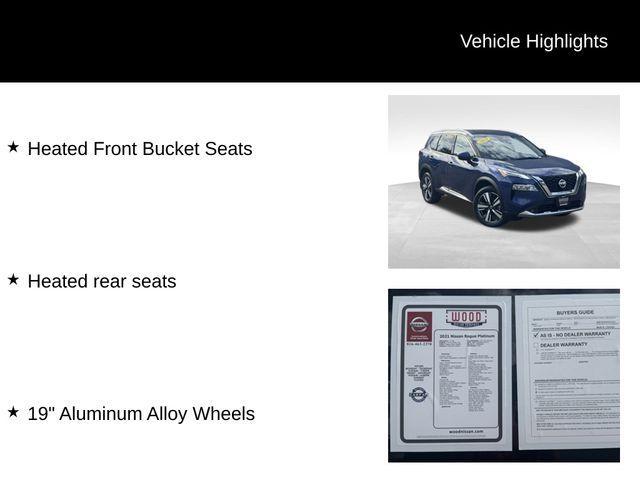Photo of 2021 Caspian Blue Nissan Rogue
