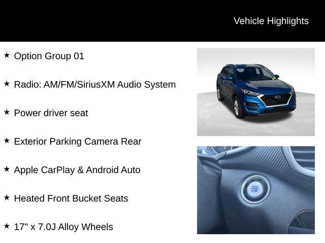 Photo of 2019 Aqua Blue Hyundai TUCSON