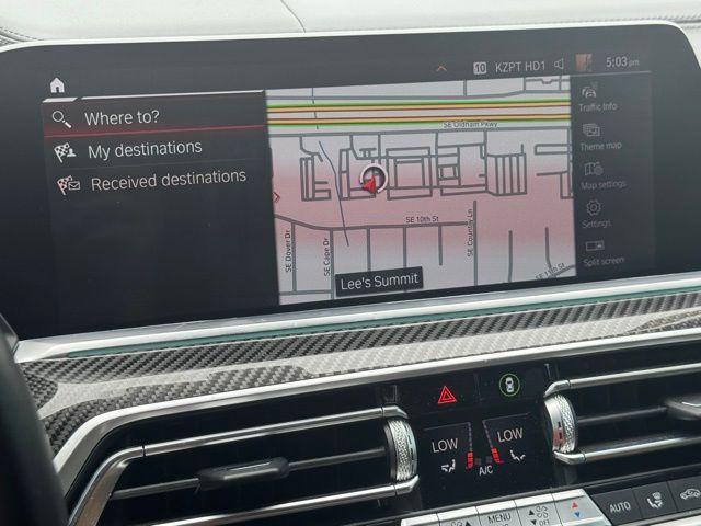Photo of 2023 Mineral White Metallic BMW X5 M