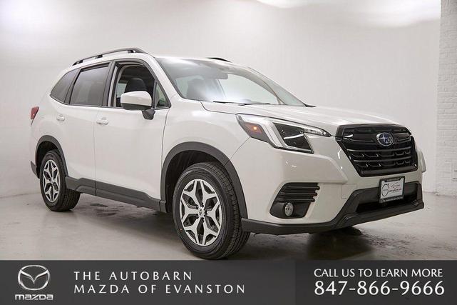 Photo of 2023 Crystal White Pearl Subaru Forester