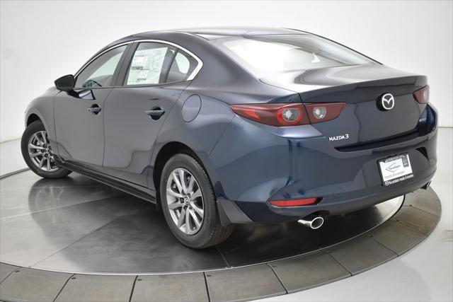 Photo of 2025 Deep Crystal Blue Mica Mazda Mazda3