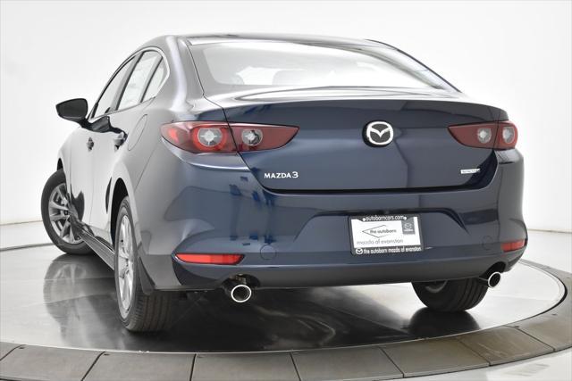 Photo of 2025 Deep Crystal Blue Mica Mazda Mazda3