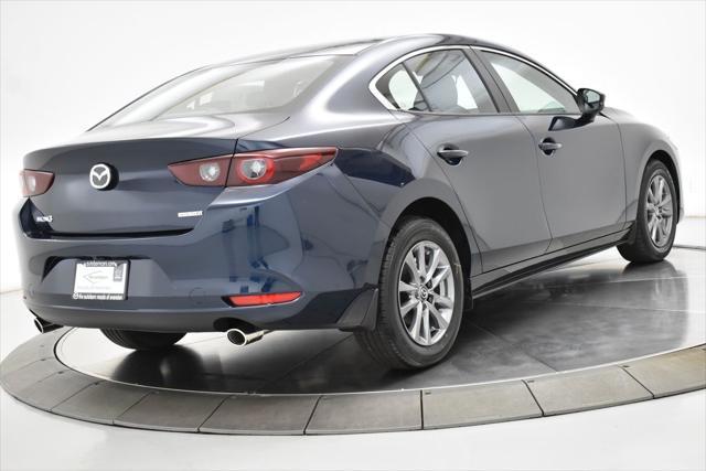 Photo of 2025 Deep Crystal Blue Mica Mazda Mazda3