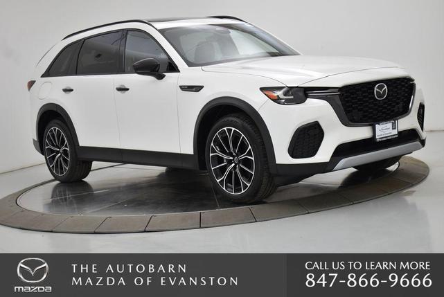 Photo of 2025 Rhodium White Premium Mazda CX-70 PHEV