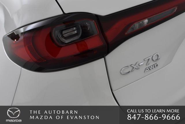 Photo of 2025 Rhodium White Premium Mazda CX-70 PHEV