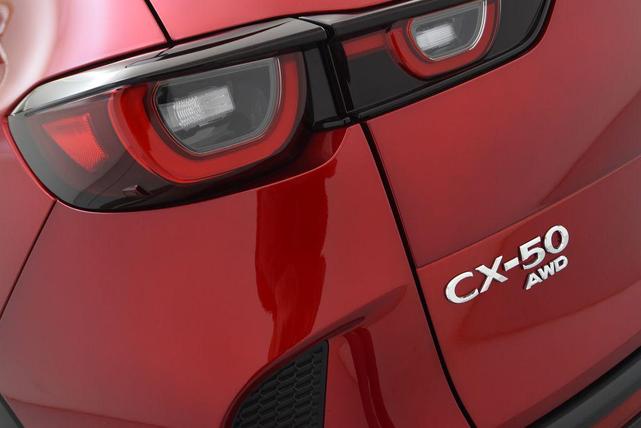 Photo of 2025 Soul Red Crystal Metallic Mazda CX-50 Hybrid