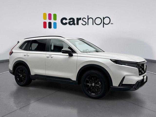 Photo of 2025 Platinum White Honda CR-V Hybrid