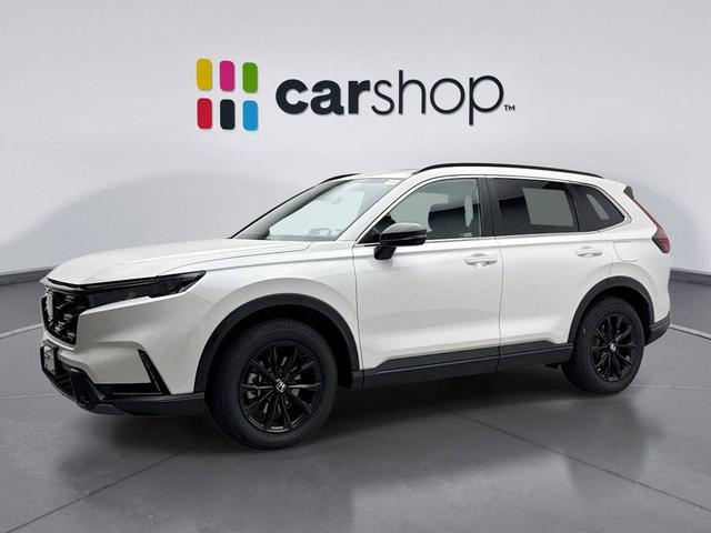 Photo of 2025 Platinum White Honda CR-V Hybrid