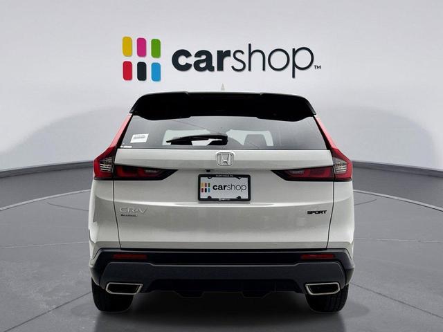 Photo of 2025 Platinum White Honda CR-V Hybrid
