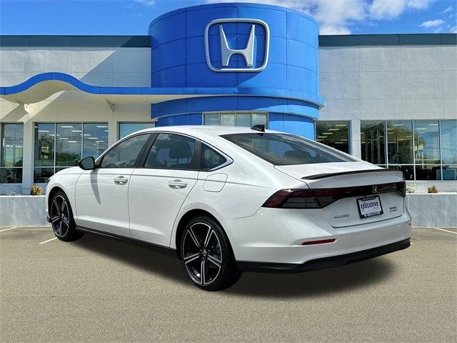 Photo of 2025 White Honda Accord Hybrid