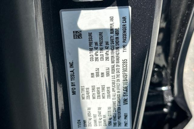 Photo of 2025 Stealth Grey Tesla Model 3