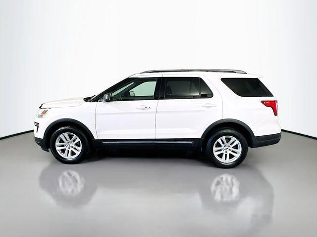 Photo of 2018 White Platinum Tri-Coat Metallic Ford Explorer