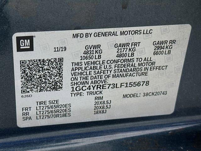 Photo of 2020 Shadow Gray Metallic Chevrolet Silverado 2500