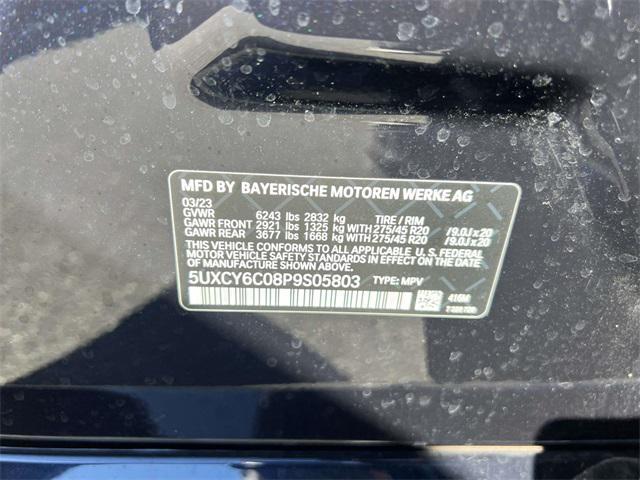 Photo of 2023 Carbon Black Metallic BMW X6