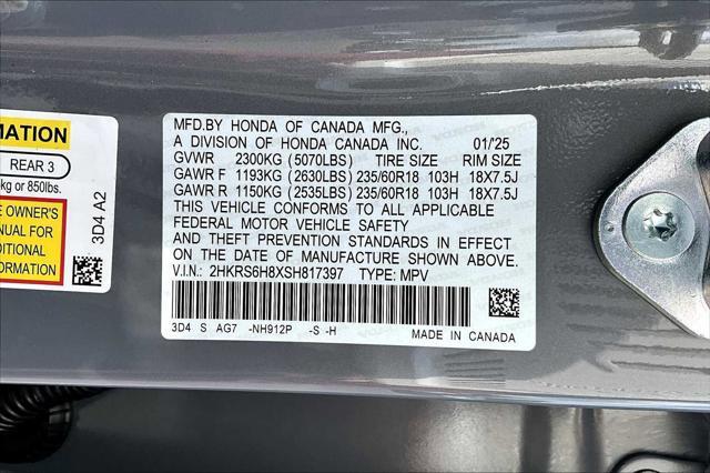 Photo of 2025 Gray Honda CR-V Hybrid