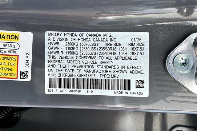 Photo of 2025 Gray Honda CR-V Hybrid