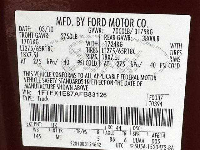 Photo of 2010  Ford F-150