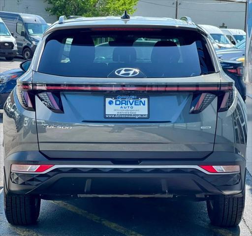 Photo of 2022 Amazon Gray Hyundai TUCSON