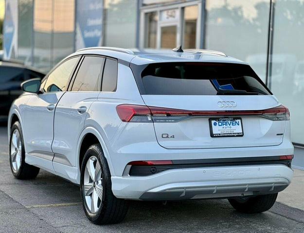 Photo of 2024 Glacier White Metallic Audi Q4 e-tron