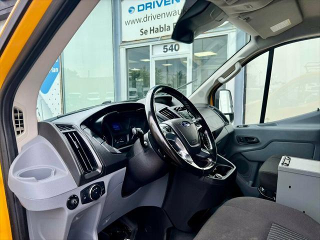 Photo of 2017 School Bus Yellow Ford Transit-250