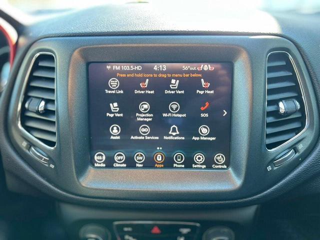 Photo of 2021 Diamond Black Crystal Pearlcoat Jeep Compass