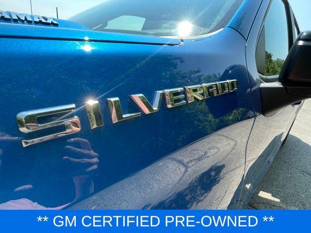 Photo of 2023 Glacier Blue Metallic Chevrolet Silverado 1500