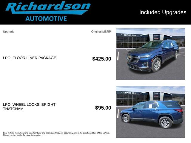 Photo of 2023 Northsky Blue Metallic Chevrolet Traverse