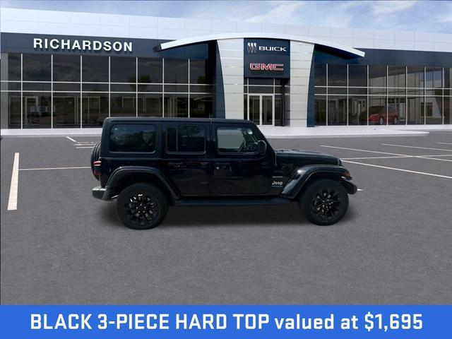 Photo of 2022 Black Clearcoat Jeep Wrangler Unlimited 4xe