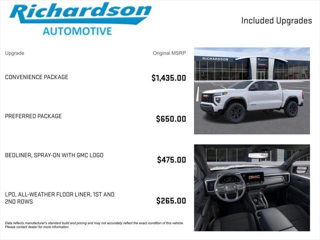 Photo of 2025 Summit White GMC Canyon