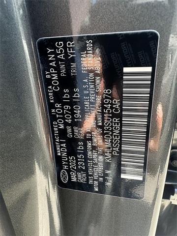 Photo of 2025 Amazon Gray Hyundai ELANTRA HEV