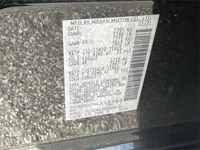 Photo of 2021 Magnetic Black Nissan Murano