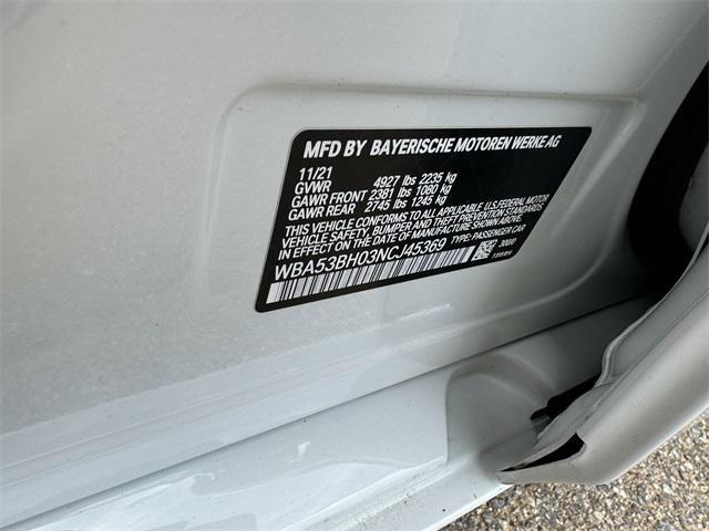 Photo of 2022 Alpine White BMW 530