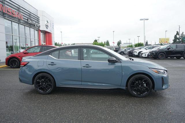 Photo of 2025 Atlantic Gray Metallic Super Black Nissan Sentra