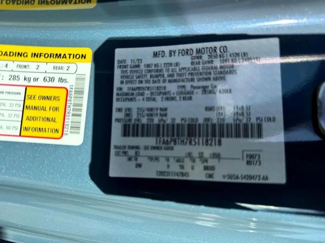 Photo of 2024 Blue Ford Mustang