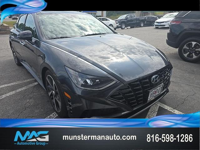 Photo of 2021 Portofino Gray Hyundai SONATA
