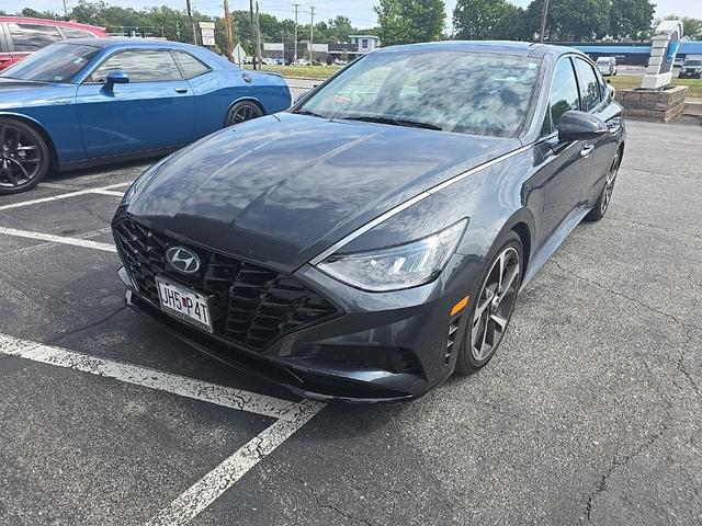 Photo of 2021 Portofino Gray Hyundai SONATA