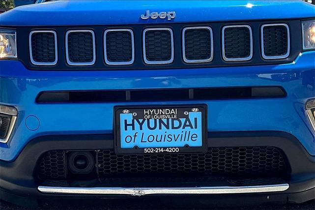 Photo of 2021 Laser Blue Jeep Compass