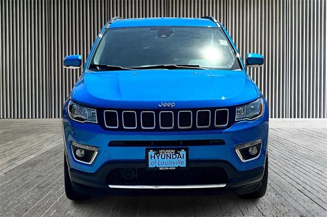 Photo of 2021 Laser Blue Jeep Compass
