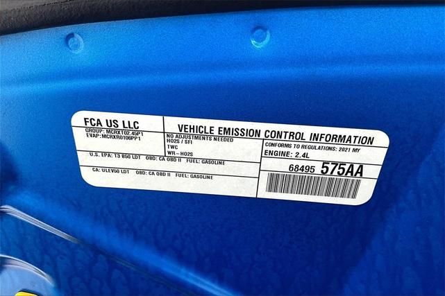 Photo of 2021 Laser Blue Jeep Compass