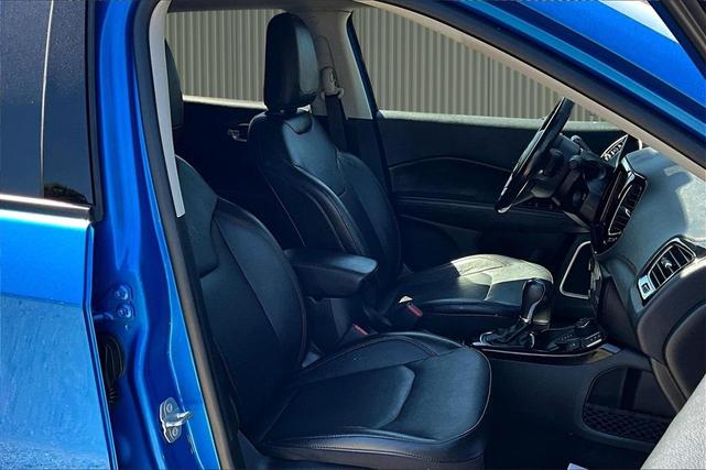 Photo of 2021 Laser Blue Jeep Compass